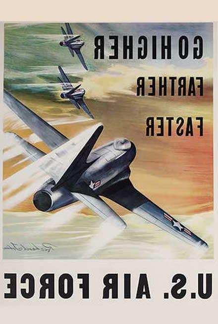 早期美国空军海报